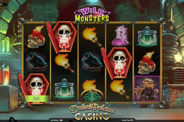 Wild Monster Slot - Tựa Game Quay Hũ Cực Hot Tại Dubai Palace